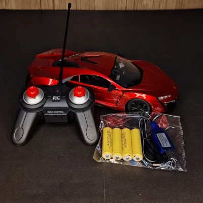 116 Scale RC Sports Car for Kids (2) Bonzer RC Sports Car 1:16 Scale | Remote Control Racing Car with Headlights - Image 2 | Karkhano Market Pakistan