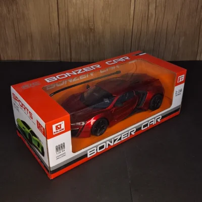 116 Scale RC Sports Car for Kids (4) Bonzer RC Sports Car 1:16 Scale | Remote Control Racing Car with Headlights - Image 3 | Karkhano Market Pakistan