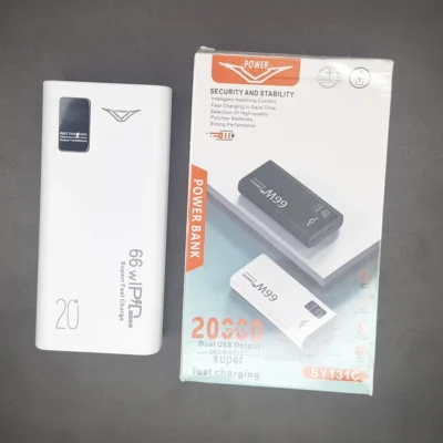 66W Super Fast Charging Rapidly powers phone tablet and more (3) 66W Super Fast Charging Power Bank – Dual USB, LED Display - Image 3 | Karkhano Market Pakistan