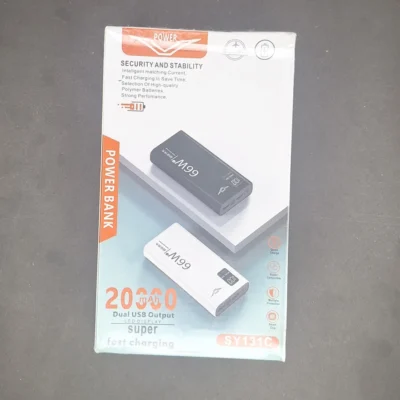 66W Super Fast Charging Rapidly powers phone tablet and more (4) 66W Super Fast Charging Power Bank – Dual USB, LED Display - Image 2 | Karkhano Market Pakistan
