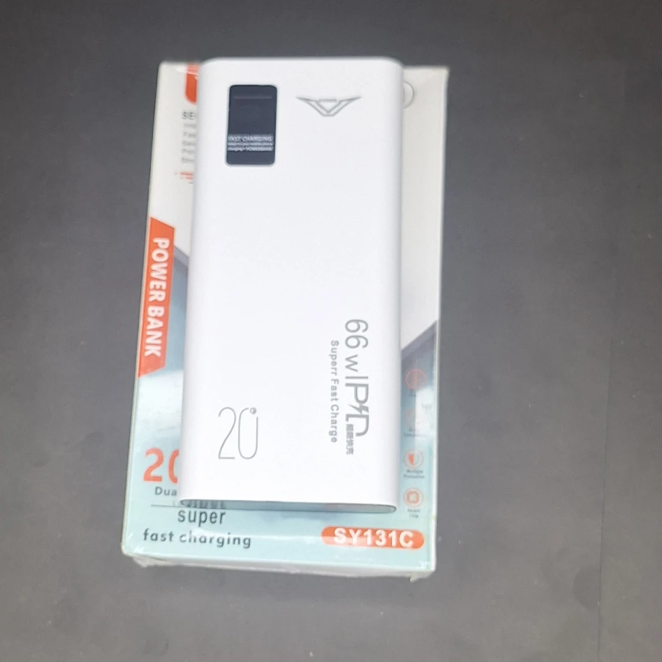 66W super fast charging power bank Pakistan