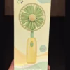 AZ Mini Handheld Fan – Daisy Design, USB Type-C - Image 2 | Karkhano Market Pakistan