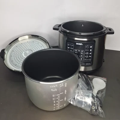BOMA Pressure Cooker BM-60-1 BOMA Pressure Cooker BM-60-1 | 70% Faster Cooking with Meat Grinder - Buy Online Pakistan | Karkhano Market