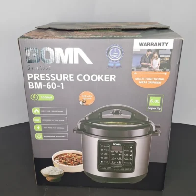 BOMA Pressure Cooker BM-60-1 Box BOMA Pressure Cooker BM-60-1 | 70% Faster Cooking with Meat Grinder - Image 2 | Karkhano Market Pakistan
