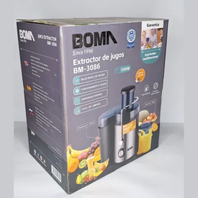 BOMA BM-3086 Juice Extractor | Low Noise & Easy Clean - Image 3 | Karkhano Market Pakistan