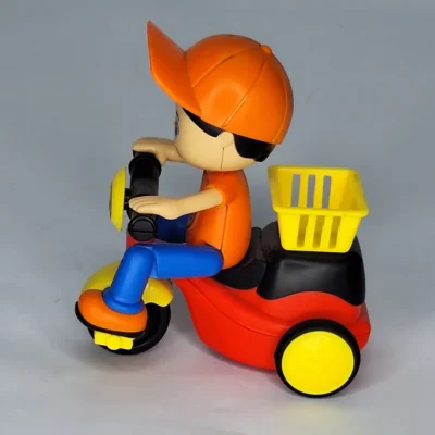 Cartoon Friction Tricycle for Kids - Image 3 | Karkhano Market Pakistan