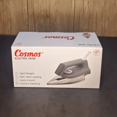 Cosmos 400W Lightweight Electric Dry Iron – Auto Cutoff