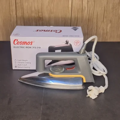 Cosmos FS-319 400W Ceramic Dry Iron – Auto Cutoff