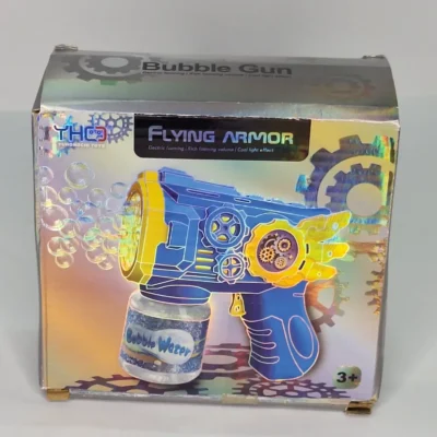 Flying Armor Bubble Gun Flying Armor Bubble Gun - Buy Online Pakistan | Karkhano Market