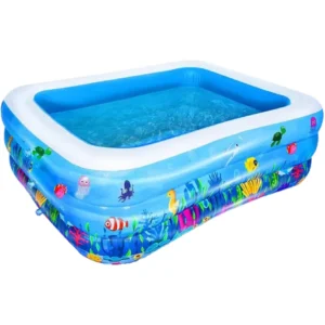 Inflatable Swimming Pool 120cm – 2-Ring Kids Pool