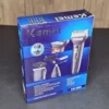 Kemei KM-6558 3-in-1 Electric Shaver | Beard, Hair & Nose Trimmer — Kemei Km 6558 3 In 1 Electric Shaver For Men 2 | Karkhano Market Pakistan