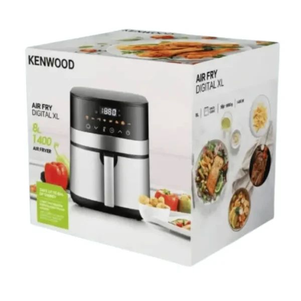 Kenwood Air Fry Digital XL — 8L 1400W Air Fryer (3) Kenwood Digital XL 8L 1400W Air Fryer | Save 64% Energy