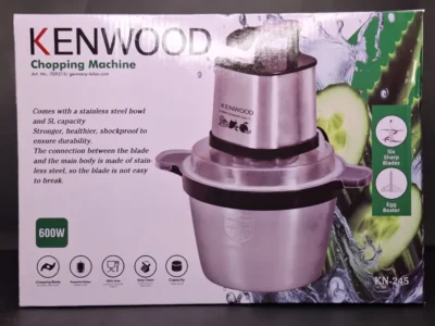 KENWOOD KN-245 Chopping Machine | 5L Stainless Steel Bowl - Image 3 | Karkhano Market Pakistan