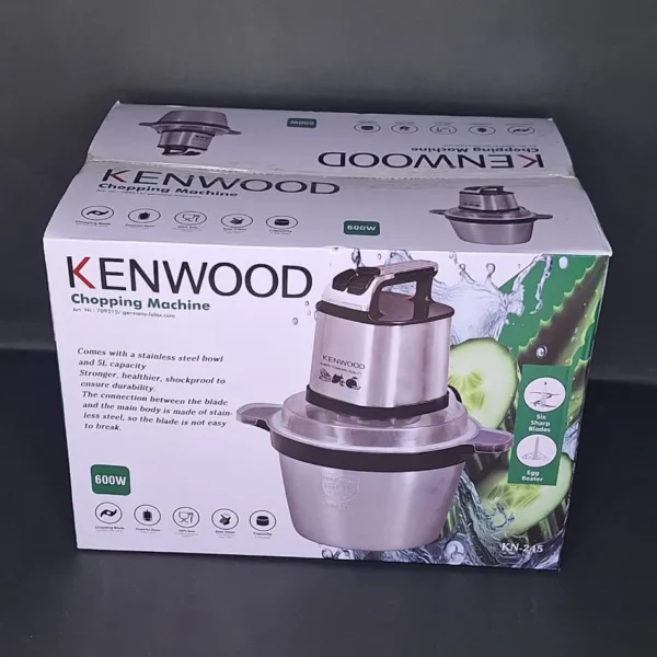 Kenwood Chopping Machine Box 3 KENWOOD KN-245 Chopping Machine | 5L Stainless Steel Bowl - Image 5 | Karkhano Market Pakistan