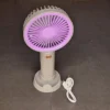 Mini Handheld Fan with Phone Stand (2) Mini Handheld Fan with Phone Stand & USB Charging - Image 4 | Karkhano Market Pakistan