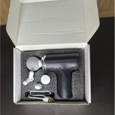 Mini Massage Gun (4) Powerful Mini Massage Gun – MG-203 4-Speed Type-C