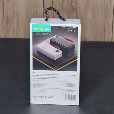 Moonlight P-5 40000mAh Fast Charging Power Bank (3) Moonlight P-5 40000mAh Fast Charging Power Bank - Image 4 | Karkhano Market Pakistan