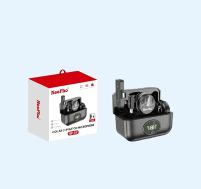 NeePho NF-59 Wireless Collar Clip Button Microphone NeePho NF-59 Wireless Collar Clip Button Microphone - Buy Online Pakistan | Karkhano Market