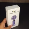Portable Rechargeable Mini Fan with LED Display (3) Portable Mini Fan with LED Display | 5-Speed Rechargeable Handheld & Desk Fan - Image 3 | Karkhano Market Pakistan