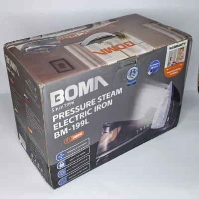 BOMA Pressure Steam Electric Iron BM-199L - Image 2 | Karkhano Market Pakistan