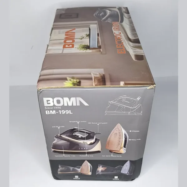 BOMA Pressure Steam Electric Iron BM-199L - Image 3 | Karkhano Market Pakistan