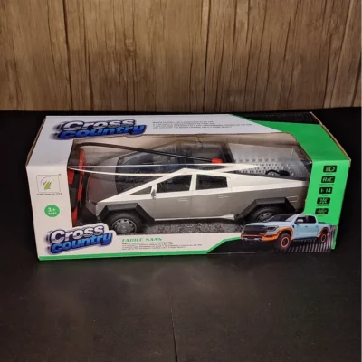 RC Cybertruck Remote Control Car for Kids (2) RC Cybertruck Cross Country Car | Remote Control Electric Truck with LED Lights - Image 4 | Karkhano Market Pakistan