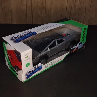 RC Cybertruck Remote Control Car for Kids (3) RC Cybertruck Cross Country Car | Remote Control Electric Truck with LED Lights - Image 3 | Karkhano Market Pakistan