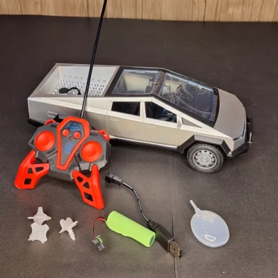 RC Cybertruck Remote Control Car for Kids (4) RC Cybertruck Cross Country Car | Remote Control Electric Truck with LED Lights - Image 2 | Karkhano Market Pakistan