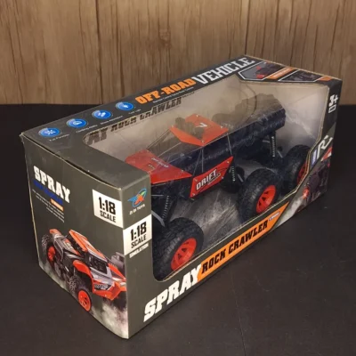 RC Rock Crawler with Water Spray (3) 6-Wheel RC Rock Crawler with Water Spray | Off-Road Drift Pioneer Monster Truck - Image 4 | Karkhano Market Pakistan