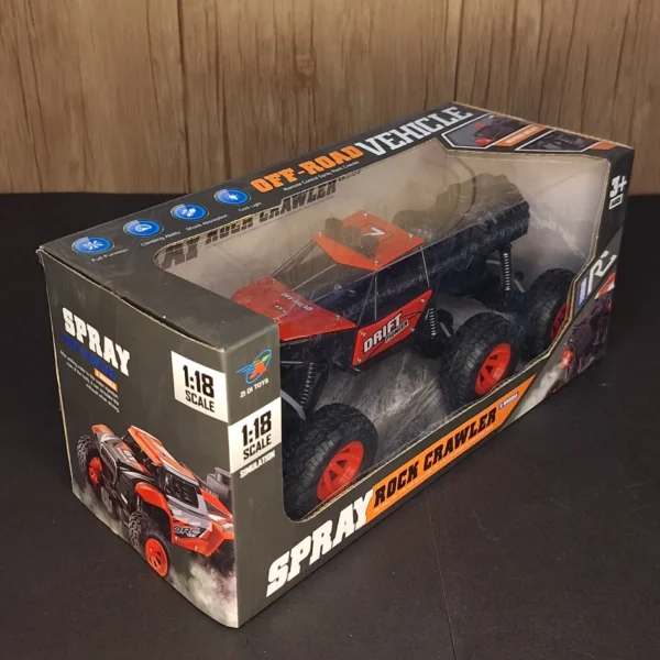 6-Wheel RC Rock Crawler with Water Spray | Off-Road Drift Pioneer Monster Truck - Image 4 | Karkhano Market Pakistan