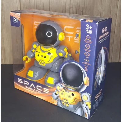 RC Space Robot Toy for Kids Box (2) Space Robot RC Toy for Kids | Astronaut Dancing Robot with Light & Music - Image 3 | Karkhano Market Pakistan