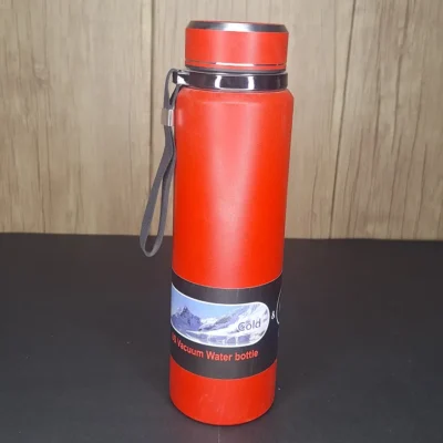 Red SS Vacuum Water Bottle Red SS Vacuum Water Bottle – Stainless Steel | Double-Wall Insulated - Buy Online Pakistan | Karkhano Market