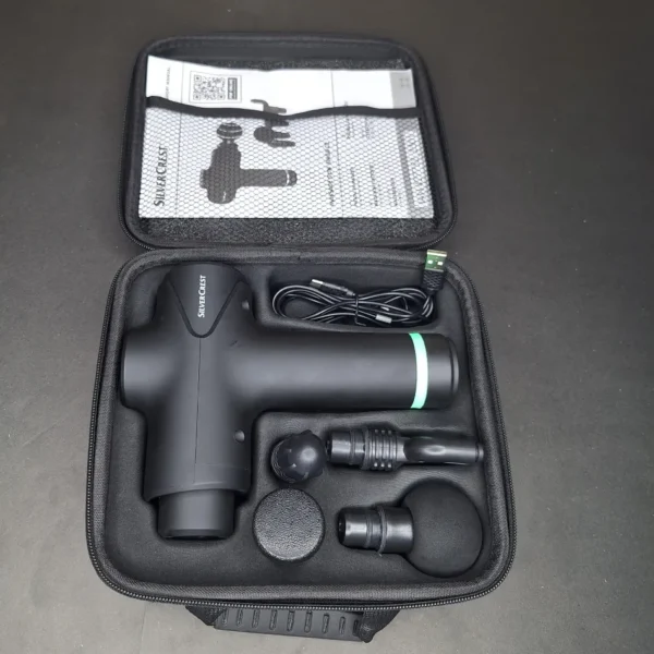 Silver Crest Massage Gun - Electric Massage Machine - Body Massager