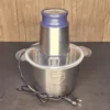 Silver Crest SC-114 Electric Chopper 3L 500W with Egg Beater (2) Silver Crest SC-114 Electric Chopper 3L 500W with Egg Beater