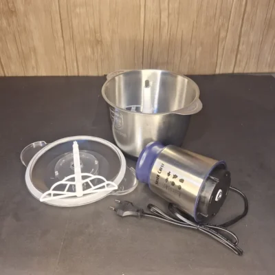 Silver Crest SC-114 Electric Chopper 3L 500W with Egg Beater — Silver Crest Sc 114 Electric Chopper 3l 500w With Egg Beater 4 | Karkhano Market Pakistan