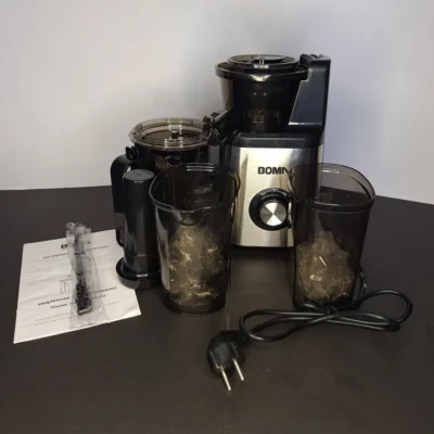 BOMA BM-990 Slow Juicer | 1.5L Capacity & Quiet DC Motor - Buy Online Pakistan | Karkhano Market
