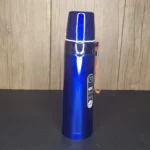 Stainless Steel Metallic Water Bottle 800ML Blue Color Stainless Steel Metallic Water Bottle 800ML - Buy Online Pakistan | Karkhano Market