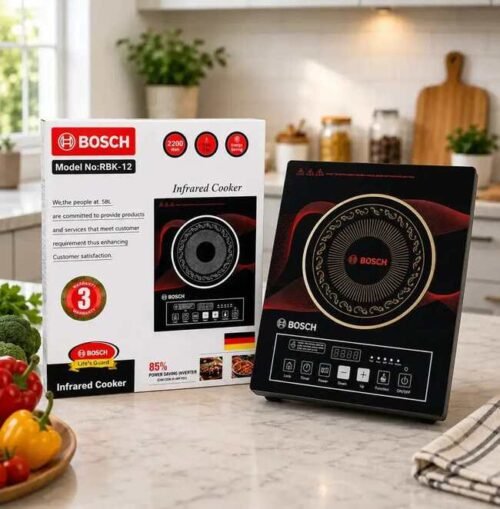 bosch RBK-12 2200@ Infrared Cooker Bosch RBK-12 2200W Infrared Cooker – 85% Energy Saving