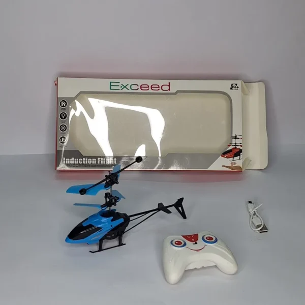 RC Helicopter Dual-Motor – 3D Flight, LED Lights, Indoor/Outdoor Use - View 4 RC Helicopter Dual-Motor – 3D Flight, LED Lights, Indoor/Outdoor Use - Image 4 | Karkhano Market Pakistan