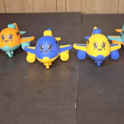 Press & Coast Cute Aircraft Toy – Inertia Airplane Set