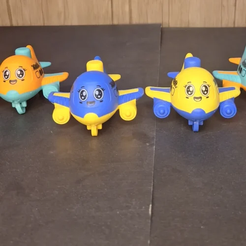 Press & Coast Cute Aircraft Toy – Inertia Airplane Set