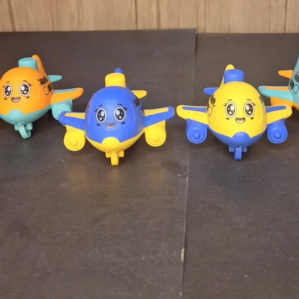 Press & Coast Cute Aircraft Toy – Inertia Airplane Set