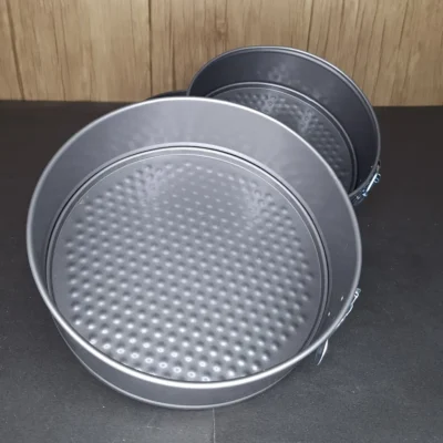 3-Piece Non-Stick Springform Cake Mould Set 18–22cm