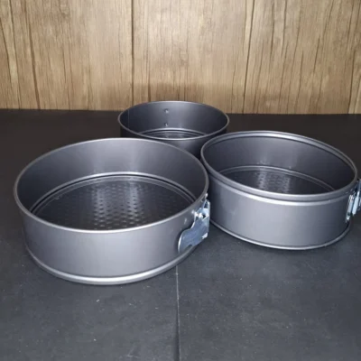 3-Piece Non-Stick Springform Cake Mould Set
