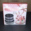 3-Piece Non-Stick Springform Cake Mould Set 18–22cm