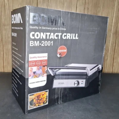 BOMA BM-2001 2000W Contact Grill Box (2) BOMA BM-2001 Contact Grill | Double-Sided Heat