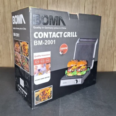 BOMA BM-2001 2000W Contact Grill Box BOMA BM-2001 Contact Grill | Double-Sided Heat