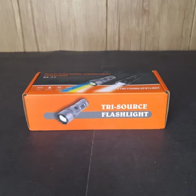 BX-57 Tri-Source LED Flashlight (3) BX-57 20W Tri-Source LED Flashlight | 3-Color Zoom