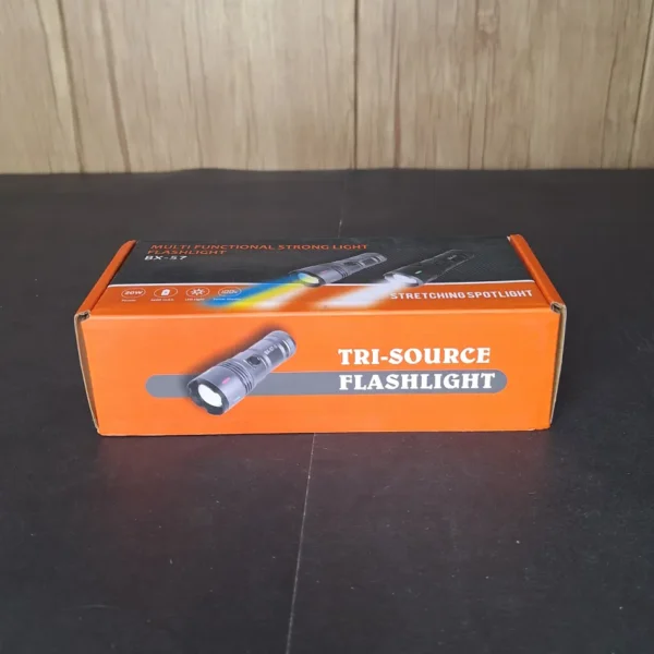 BX-57 Tri-Source LED Flashlight (3) BX-57 20W Tri-Source LED Flashlight | 3-Color Zoom