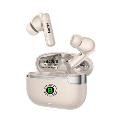 BX-607 BeatScape Earbuds with accessories — cable, manual, warranty card